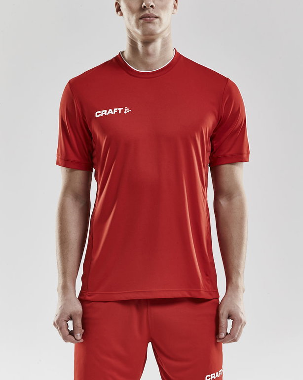 Craft Sport-Tshirt Progress Practise (100% Polyester) rot Herren